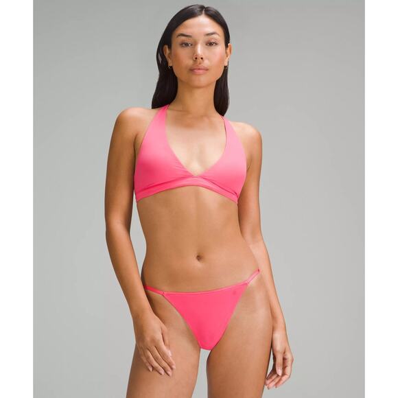 Lululemon Wundermost Ultra-Soft Nulu T-Strap Triangle Bralette - 6 - Picture 1 of 5